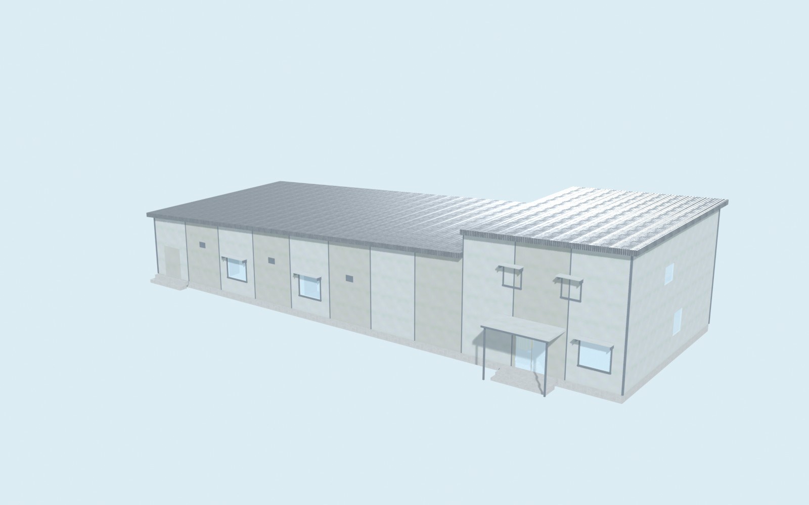 Office & Warehouse Block