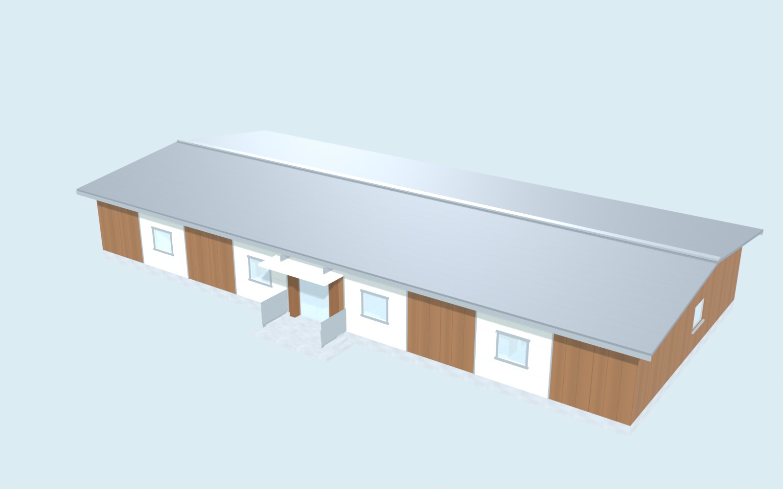 Site Office — PVC Wall Panel